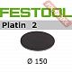 Шлифовальный круг FESTOOL Platin 2 STF D150/0 S500 PL2/15