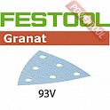 Шлифовальный лист FESTOOL Granat STF V93/6 P280 GR/100