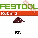 Шлифовальные листы FESTOOL Rubin 2 STF V93/6 P80 RU2/50