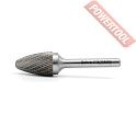 Борфреза твердосплавная форма F 16х25х6х70 мм насечка DC BOHRE КБ001425