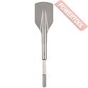 Долото зубило лопаточное широкое 21 мм K-Hex 100х450 мм MILWAUKEE Spade GEN II 4932479218