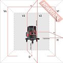 Лазерный уровень построитель плоскостей ADA ProLiner 4V