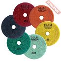 АГШК (черепашка) алмазный гибкий шлифовальный круг 100 мм 50 mesh мокрый и сухой DIAM Master Line Universal
