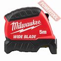 Рулетка измерительная 5 м 35 мм с метрической шкалой MILWAUKEE Premium Wide Blade Gen II 5 м