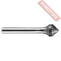 Борфреза твердосплавная форма K 20х14х6х59 мм насечка AL RODMIX 3020140603