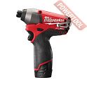 Аккумуляторный импульсный ударный шуруповерт MILWAUKEE M12 CID-202C FUEL