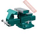 Тиски слесарные поворотные 200х368 мм KRAFTOOL Reversible