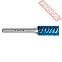 Борфреза твердосплавная с покрытием Blue-Tec форма B 11х25х6х70 мм насечка HP-3 KARNASCH 11.5011-097