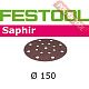 Шлифовальный круг FESTOOL Saphir STF-D150/16 P36 SA/5