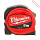 Рулетка измерительная 8 м 25 мм с метрической шкалой MILWAUKEE Slim 8 м