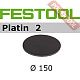 Шлифовальный круг FESTOOL Platin 2 STF D150/0 S4000 PL2/15