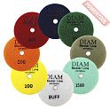 АГШК (черепашка) алмазный гибкий шлифовальный круг 125 мм 3000 mesh мокрый и сухой DIAM Master Line Universal