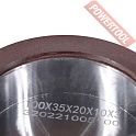 Круг шлифовальный алмазный 100х35х20 мм ЧЦ для заточного станка AURA TOOLS ZM-25, ZM-25 Pro 70025111