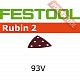 Шлифовальные листы FESTOOL Rubin 2 STF V93/6 P220 RU2/10