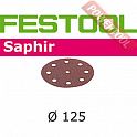 Шлифовальный круг FESTOOL Saphir STF D125/90 P80 SA/25