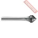Борфреза твердосплавная форма J 3х3х3х38 мм насечка DM RODMIX 2903030304