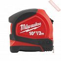 Рулетка измерительная 3 м 12 мм с метрической шкалой и подсветкой MILWAUKEE 3 м