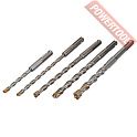 Набор буров SDS-Plus 5/6/8/10 мм 2 грани 5 шт D.BOR V Plus 242030