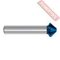Зенковка по металлу HSS-XE Blue-Tec 90 градусов 10 мм цилиндрический хвостовик LENZ LZSK-20100 F